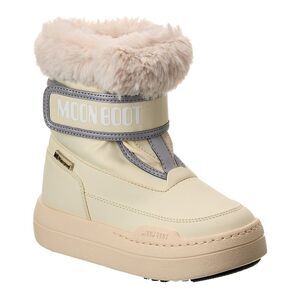 Moon Boot® Jr Park Strap Boot, White